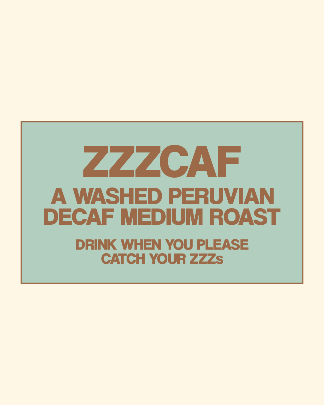 ZZZCAF |  Peru | Decaf